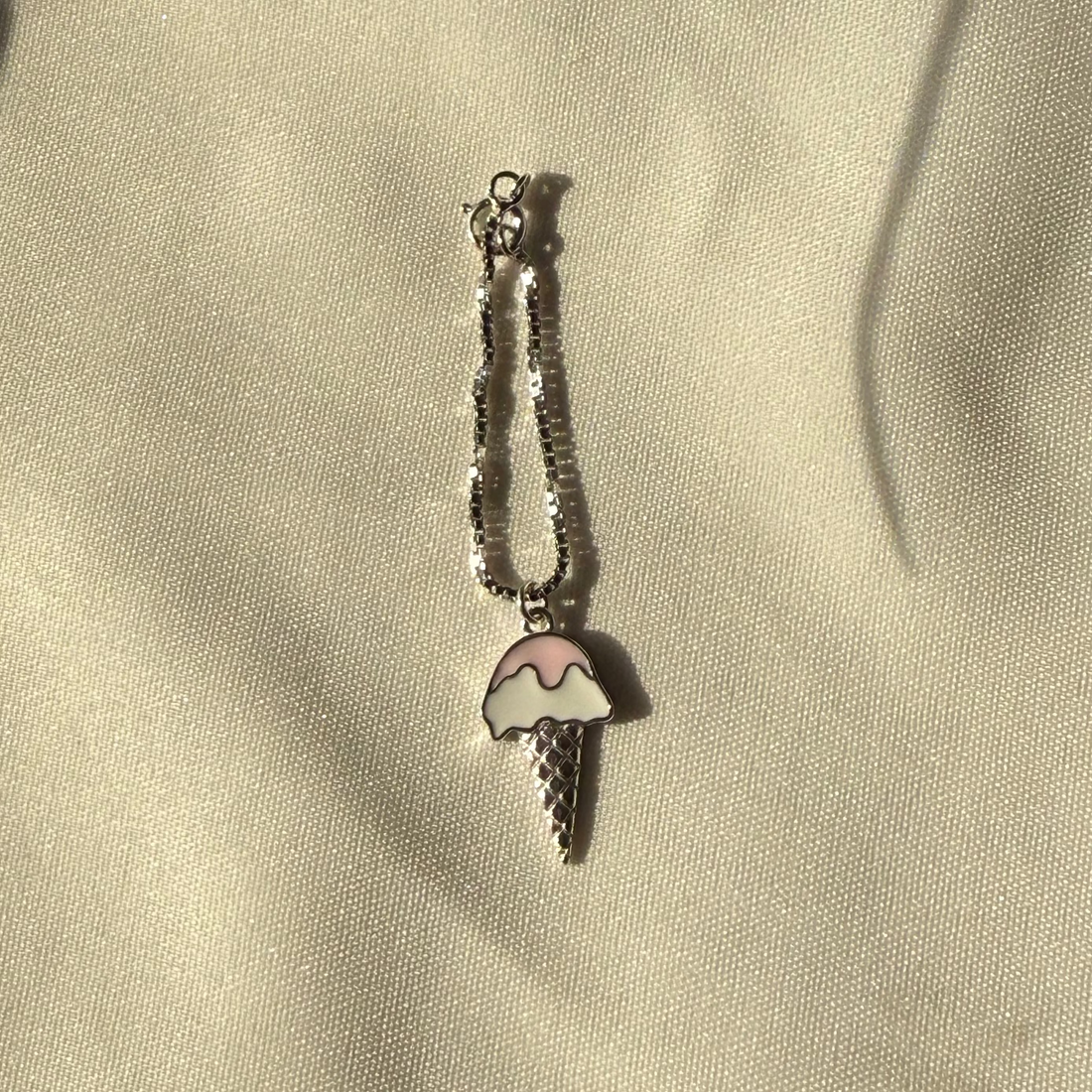 Icecream watch charm