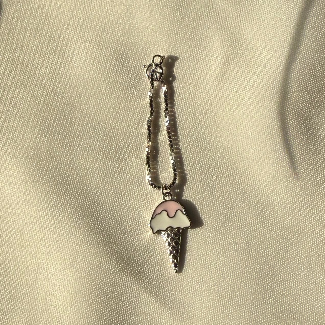 Icecream watch charm