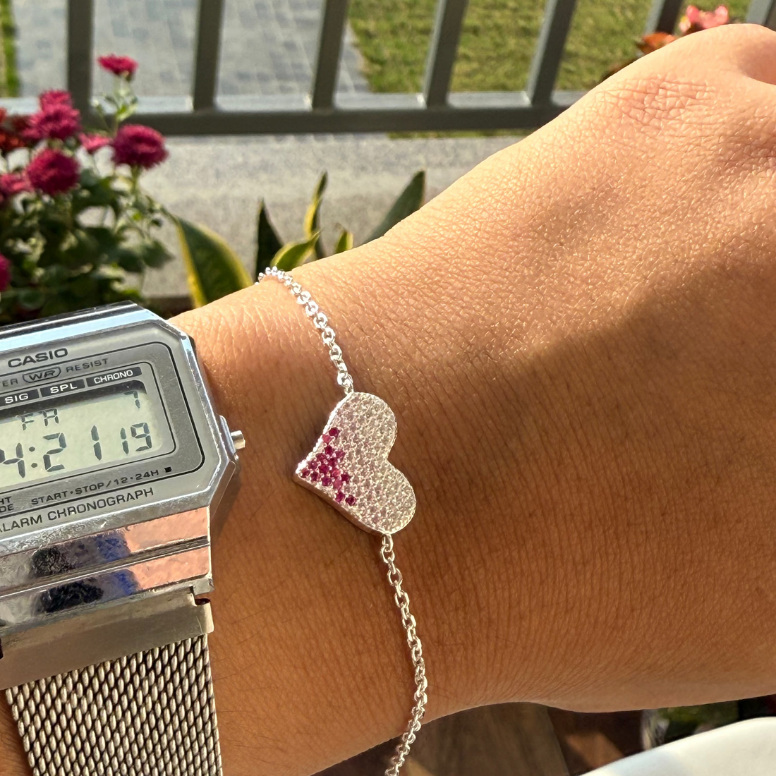 Heart bracelet