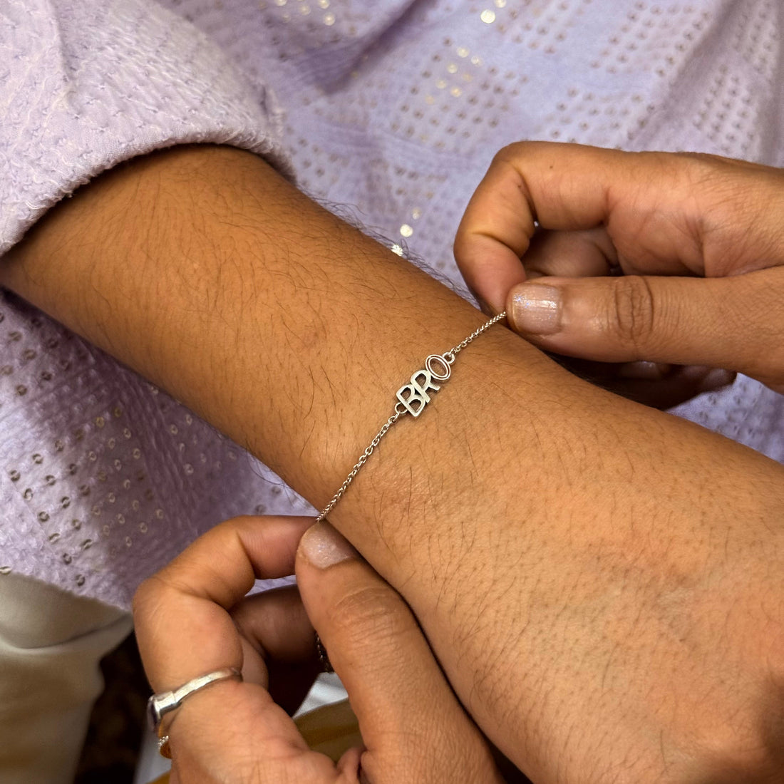 BRO rakhi bracelet