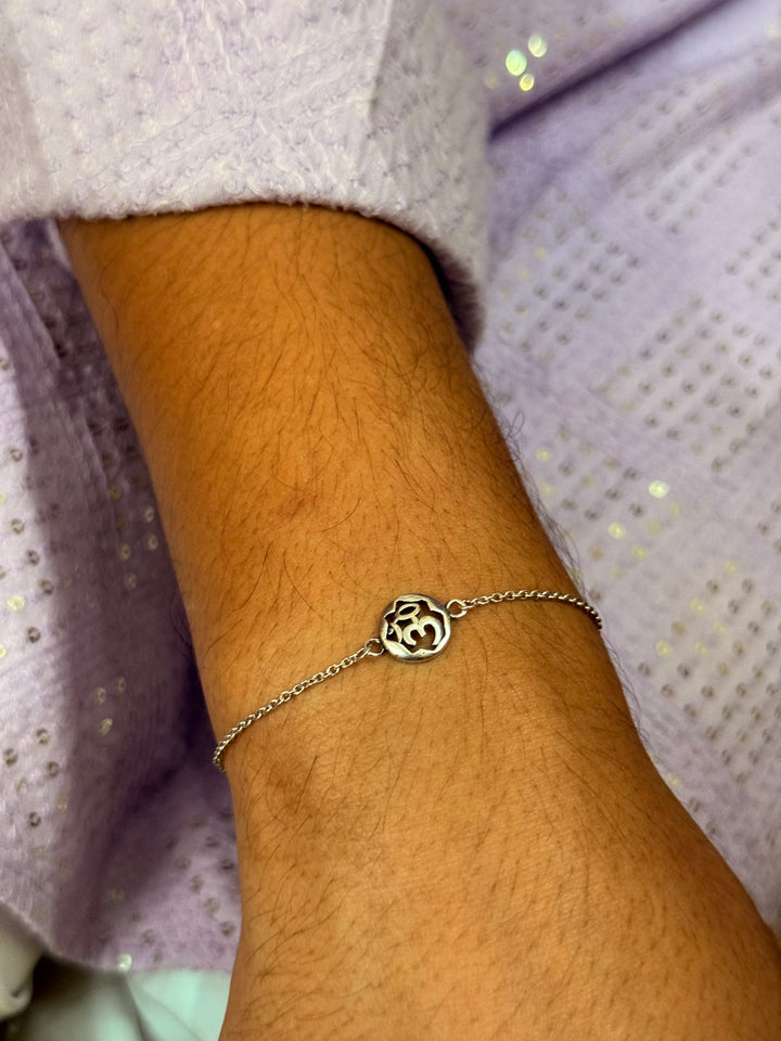 Om rakhi bracelet