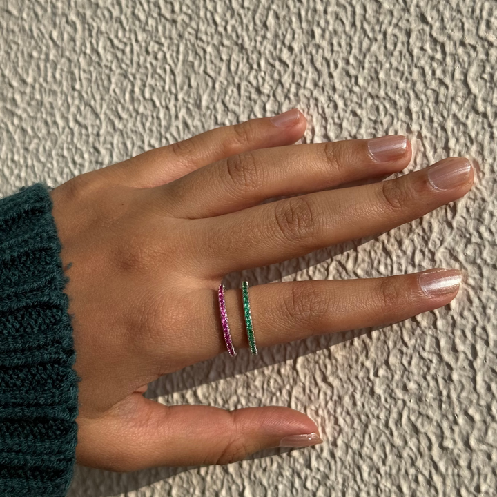 Pixie eternity bands