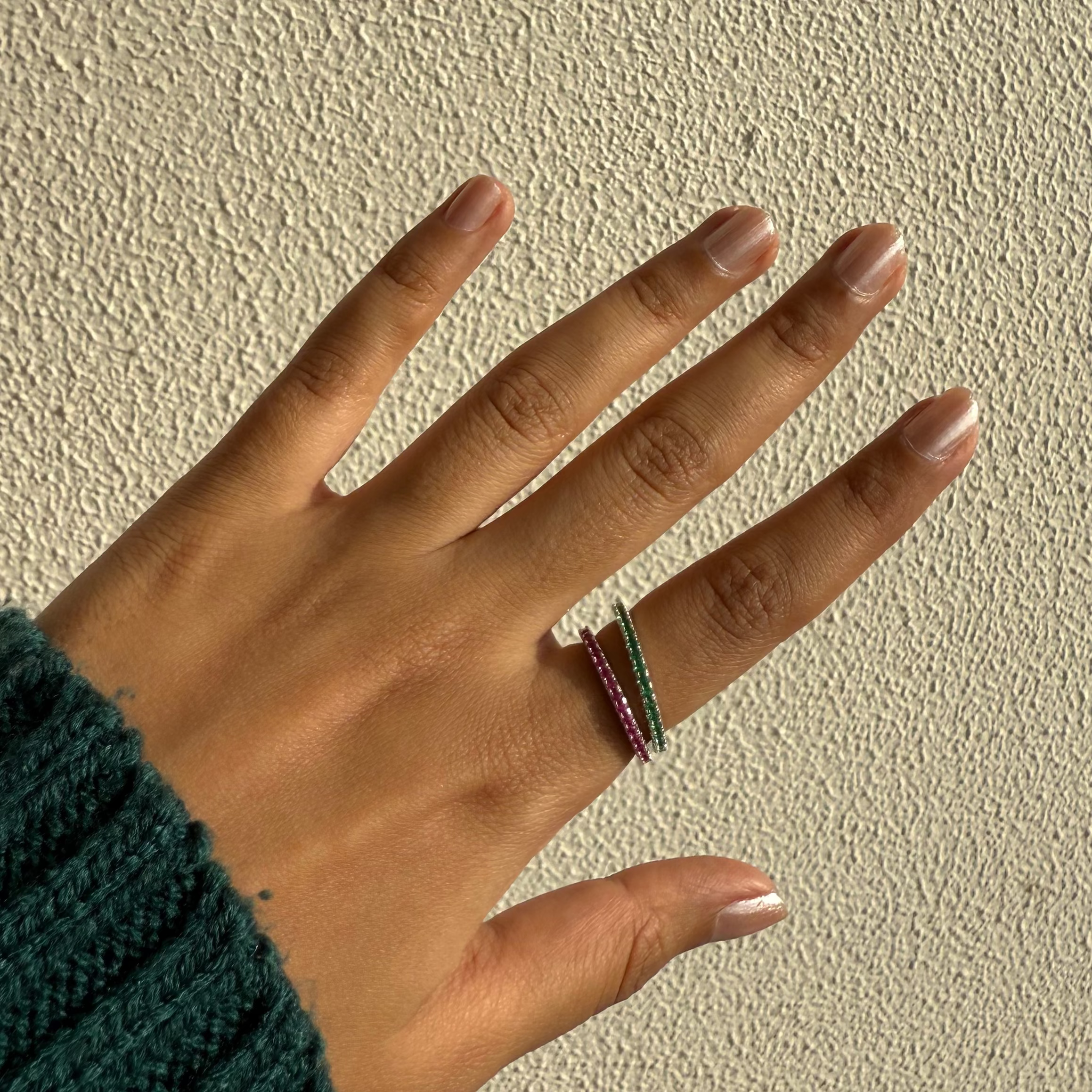 Pixie eternity bands