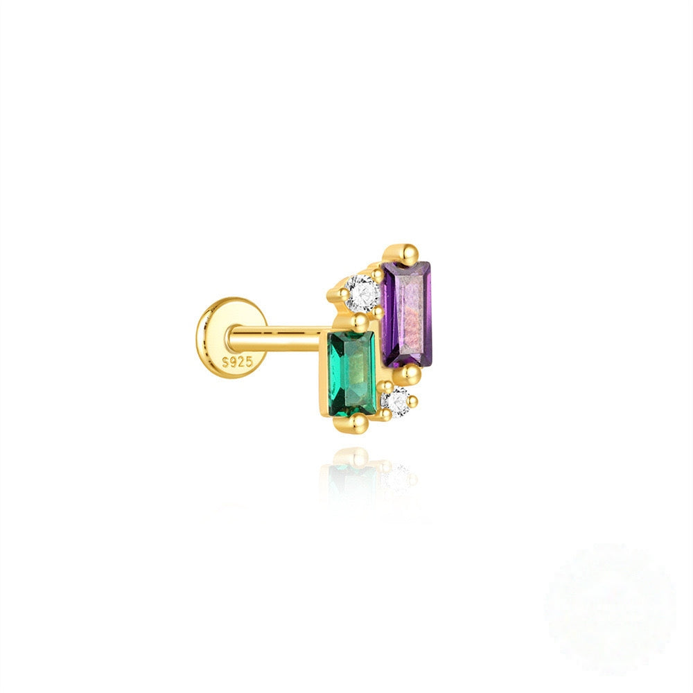 Pixie ear bone flatback studs