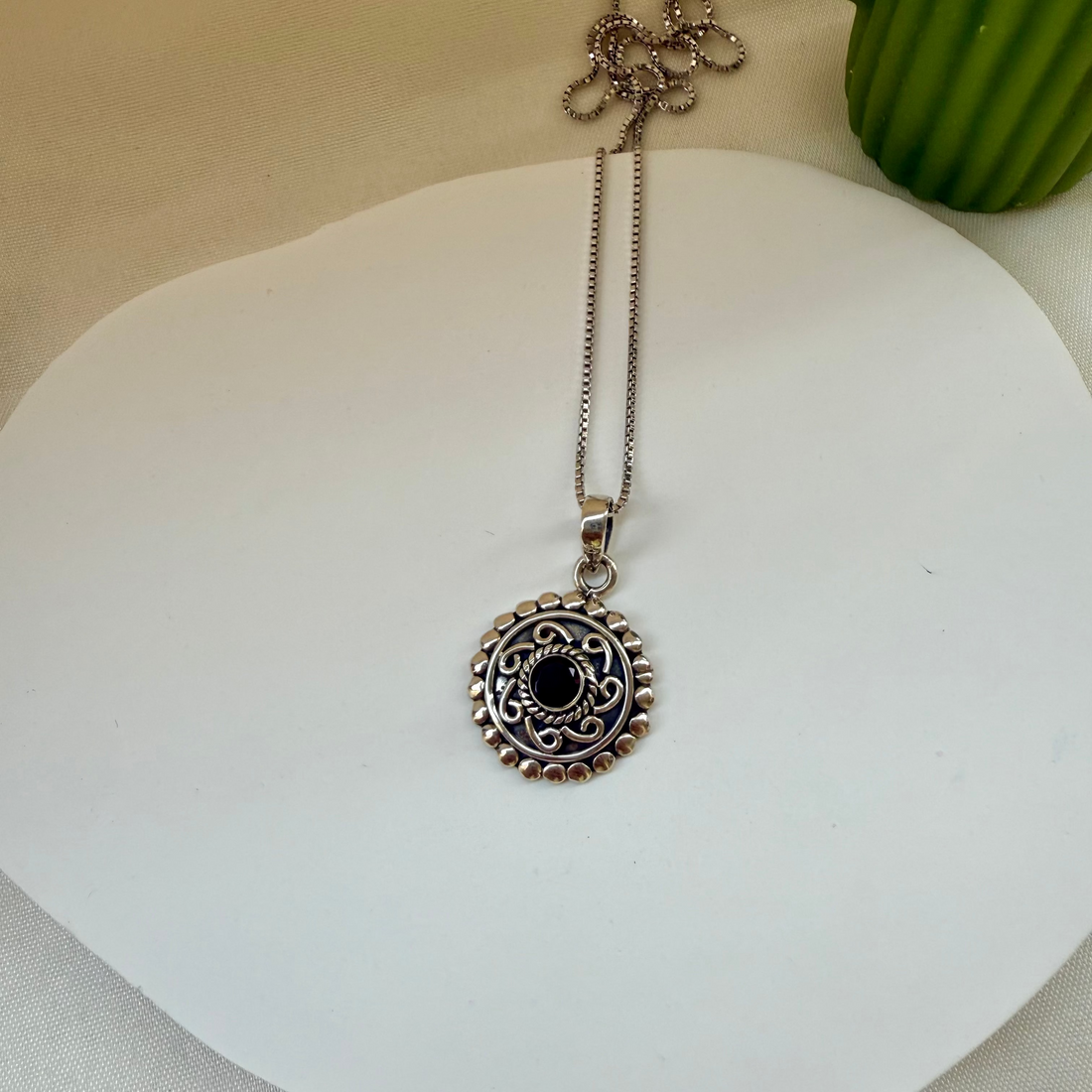 Garnet chakra locket