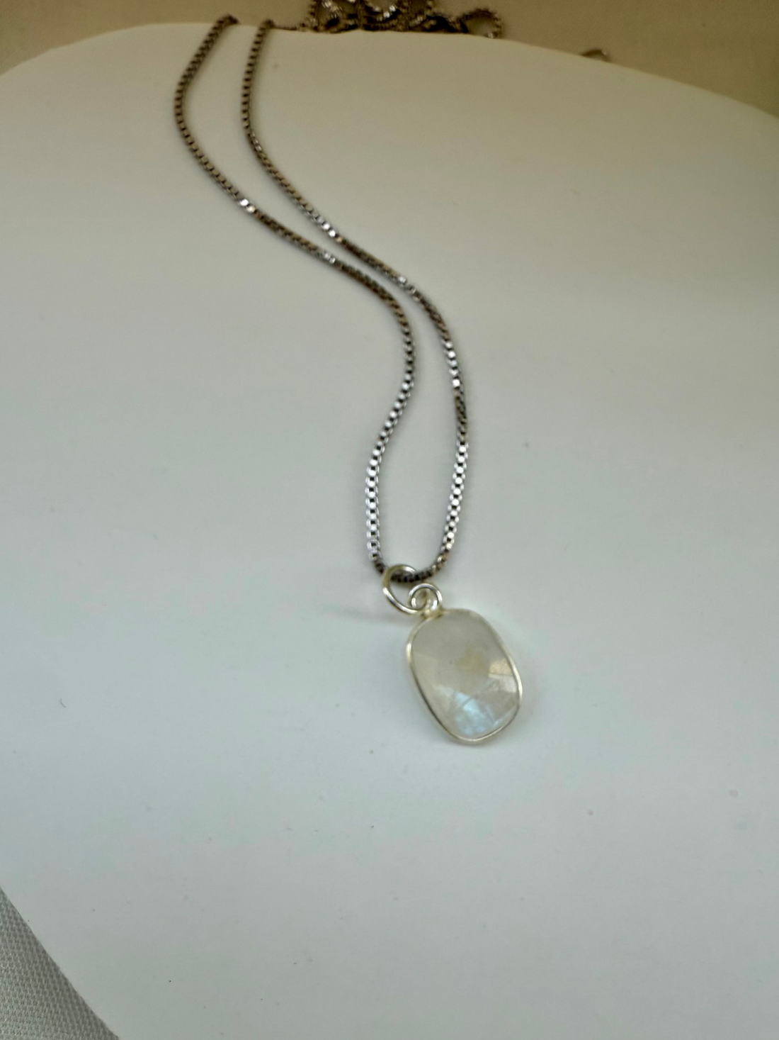 Moonstone necklace