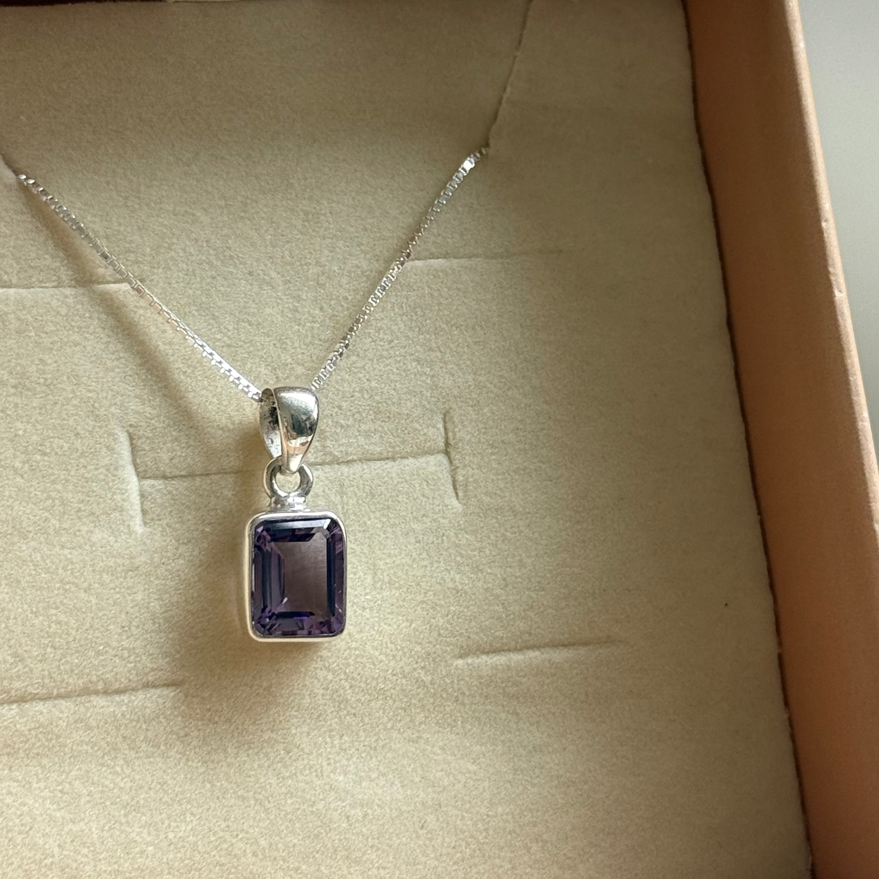Amethyst necklace