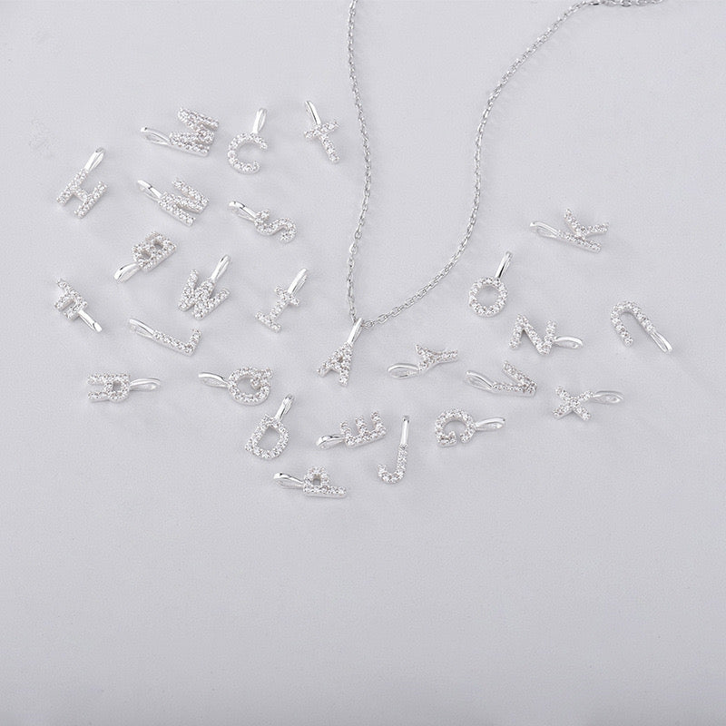 Initial heart locket