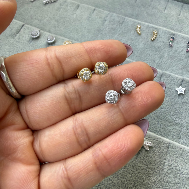 Nova zircon studs