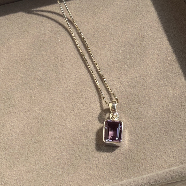 Amethyst necklace