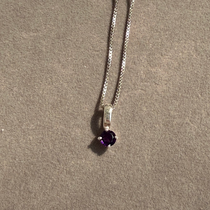 Birthstone necklace