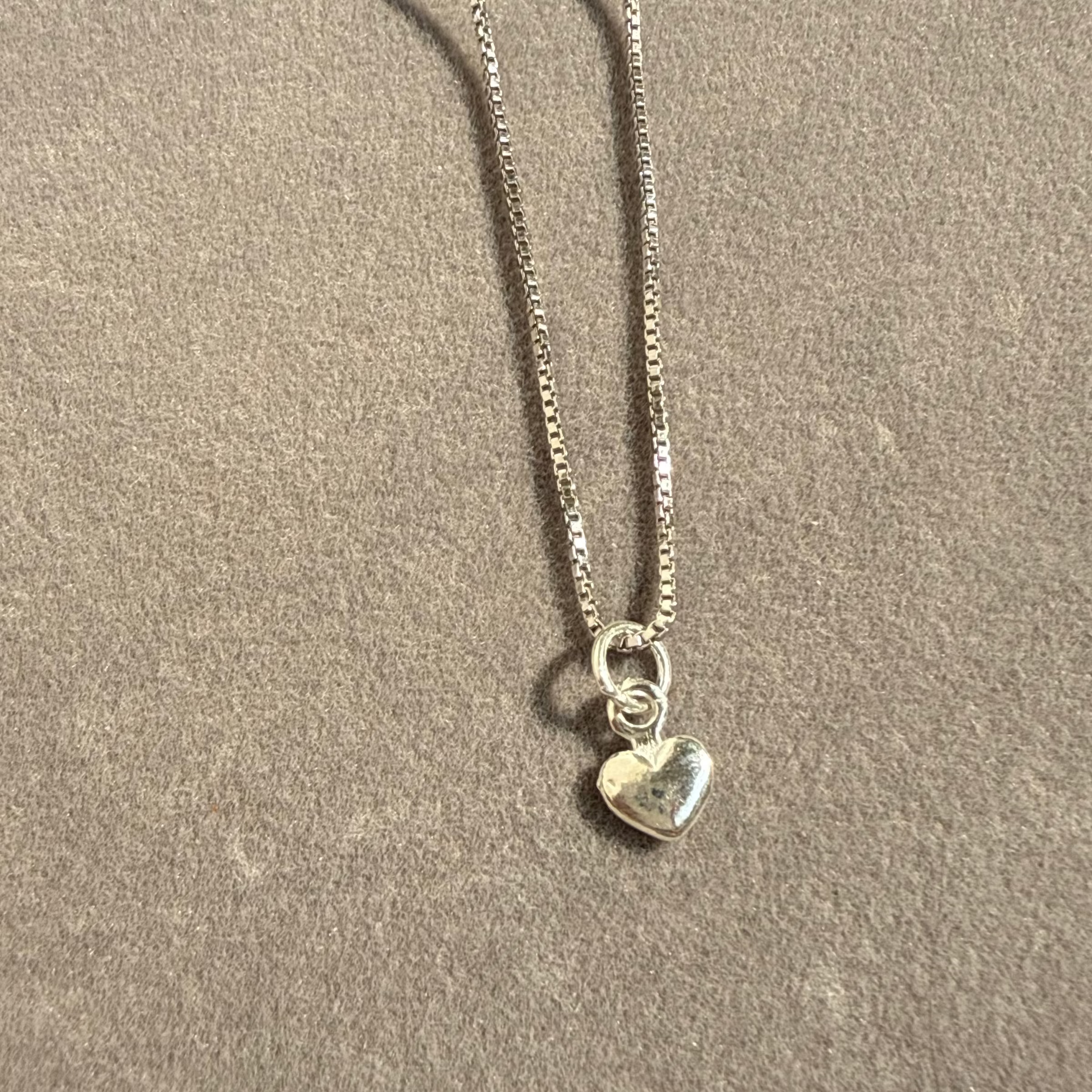 Dainty heart locket