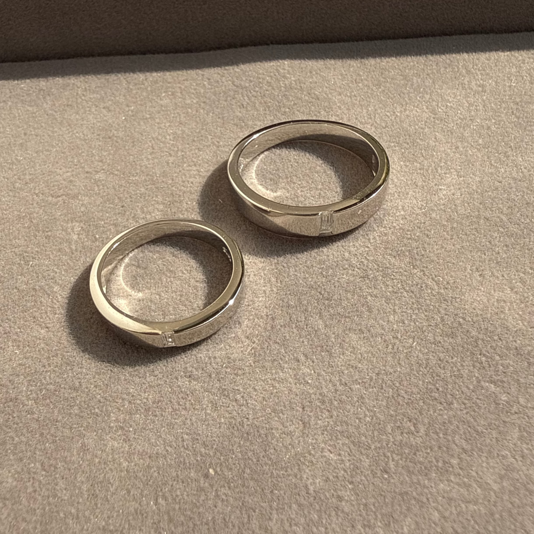 Couple band rings
