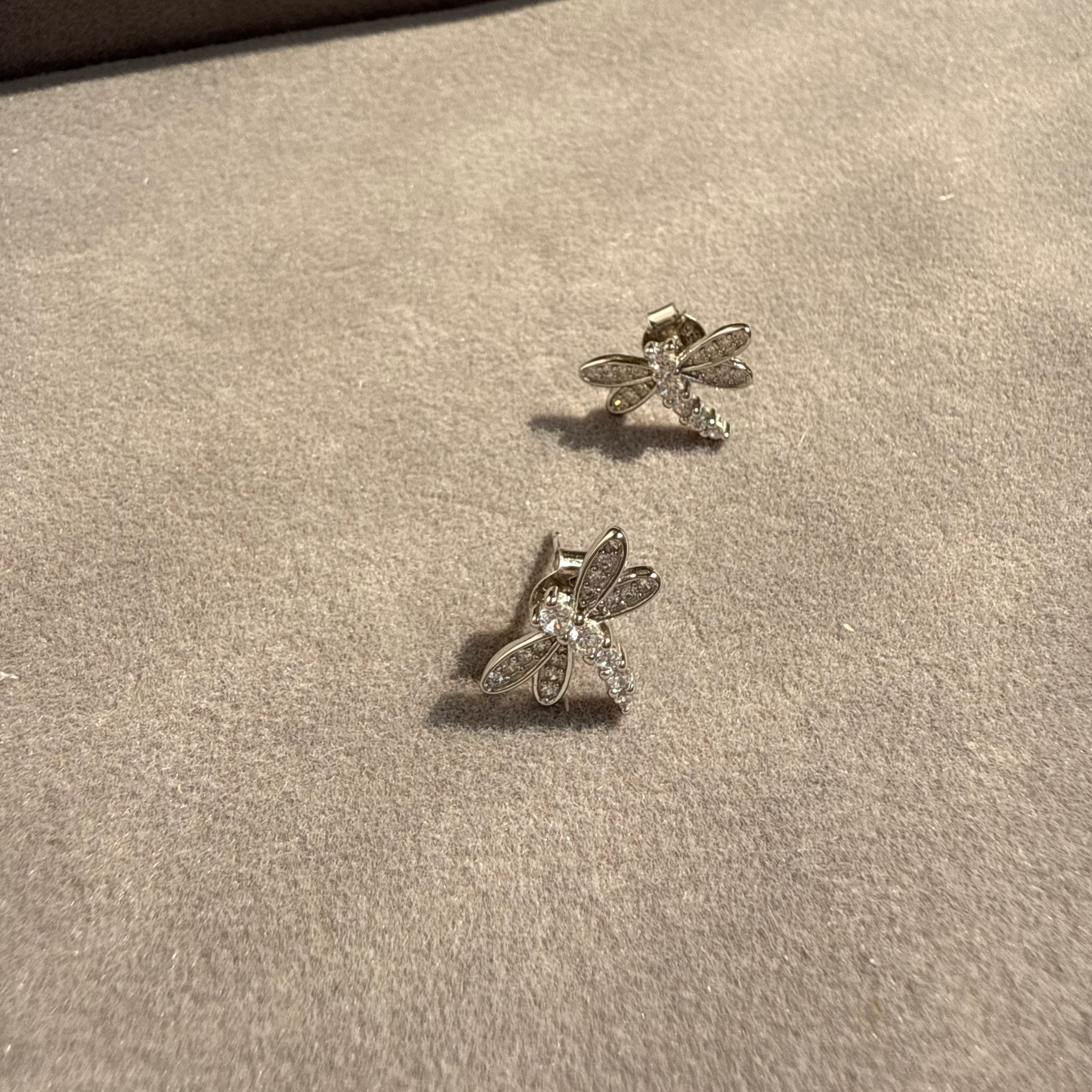 Dragonfly stud earrings
