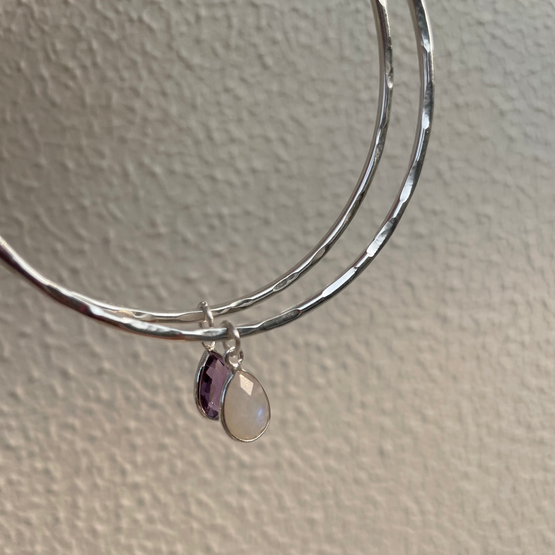 Gemstone bangles