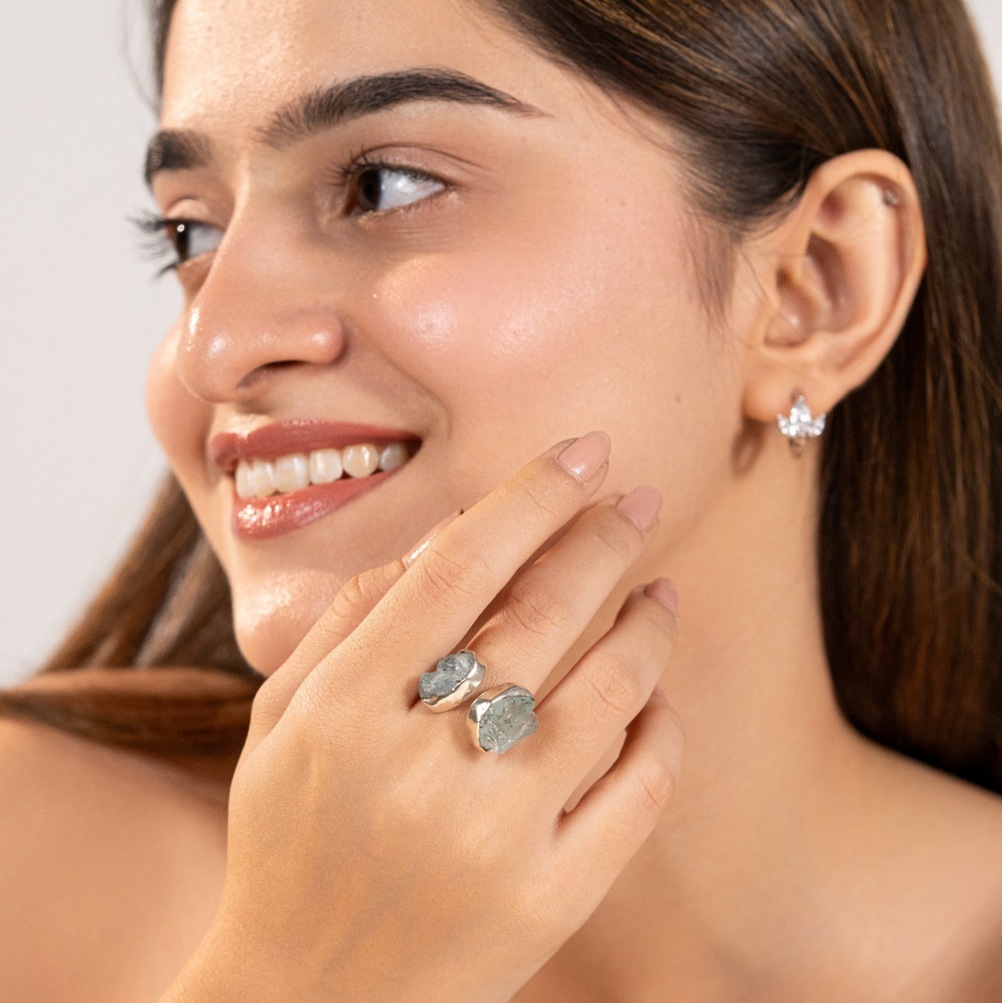 Aquamarine Ring