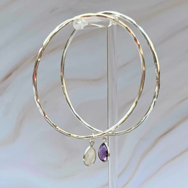 Gemstone bangles
