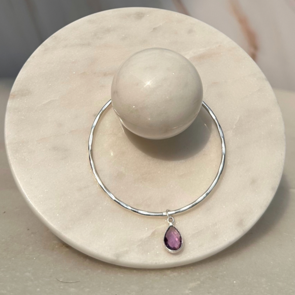 Gemstone bangles