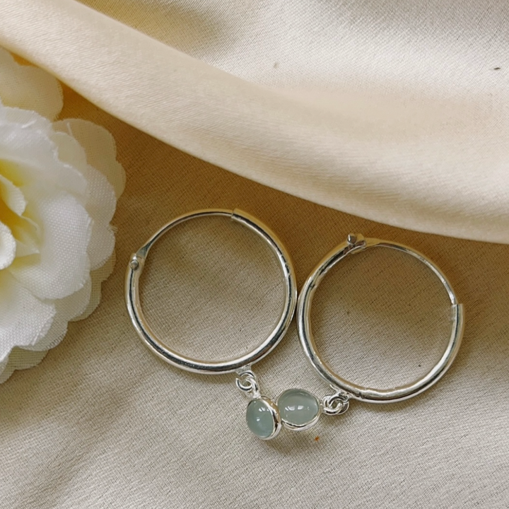 Aqua calcy hoops