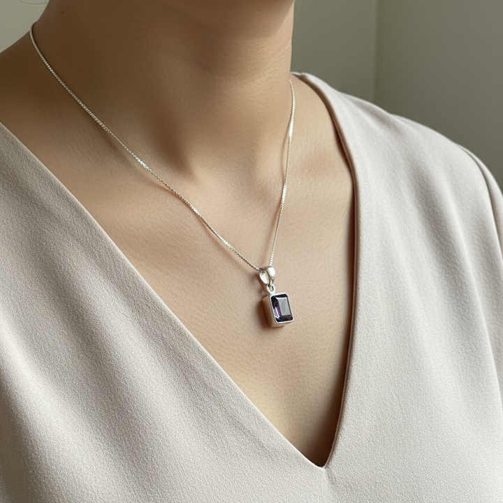 Amethyst necklace